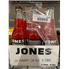 Image 2 : CASE LOT- Jones Cane Sugar Strawberry Lime Soda 12 x 355ml