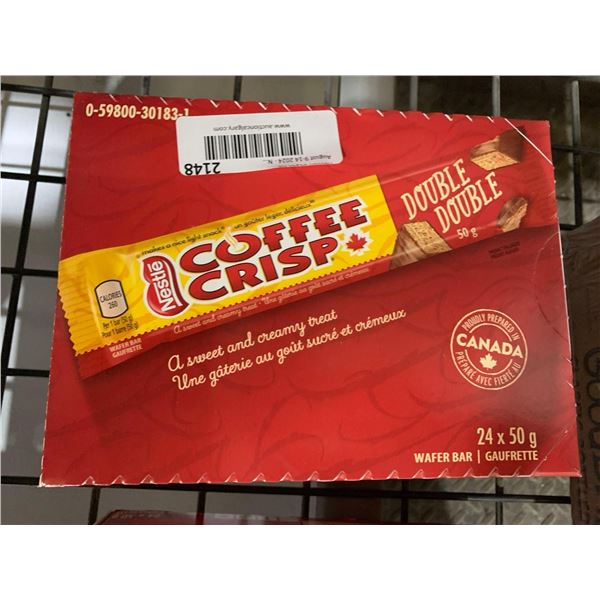 CASE LOT- Coffee Crisp Double Double Candy Bar 24 x 50g