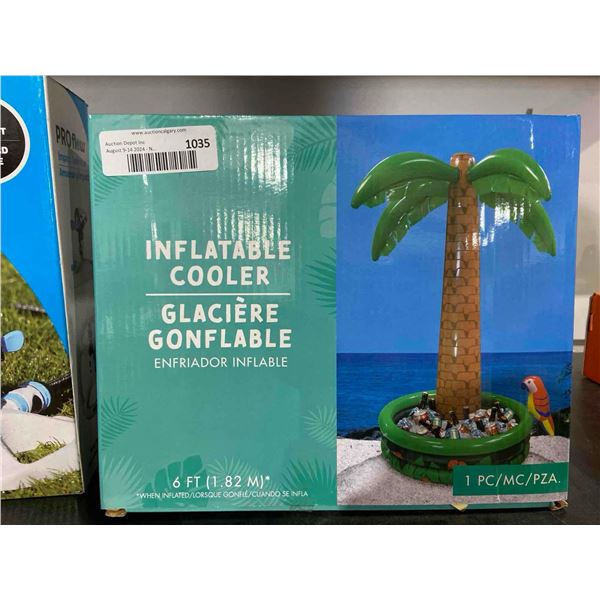 Palm Tree Inflatable Cooler 6' Tall