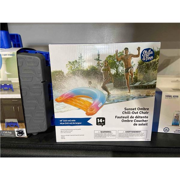 Stella & Finn Sunset Ombre Chill-Out Chair 48" Wide