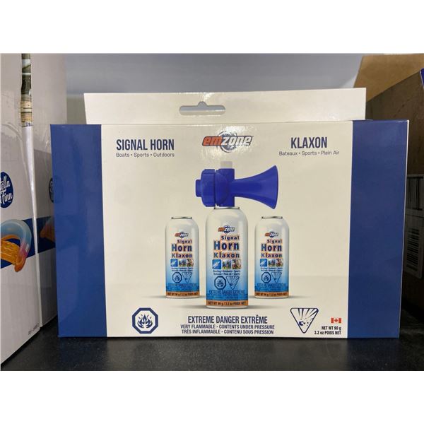 Klaxon Sports Signal Horn 3pk