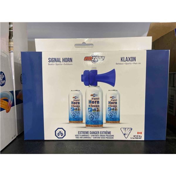 Klaxon Sports Signal Horn 3pk