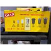 Image 2 : Glad Black Regular 74L 26"x33" Garbage Bags 40pk