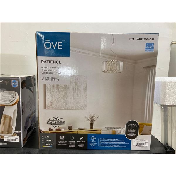 OVE Patience Round Chandelier 16.4"x16.4"x81.1"