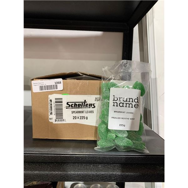 Scholtens Spearmint Leaves Candy 20 x 225g