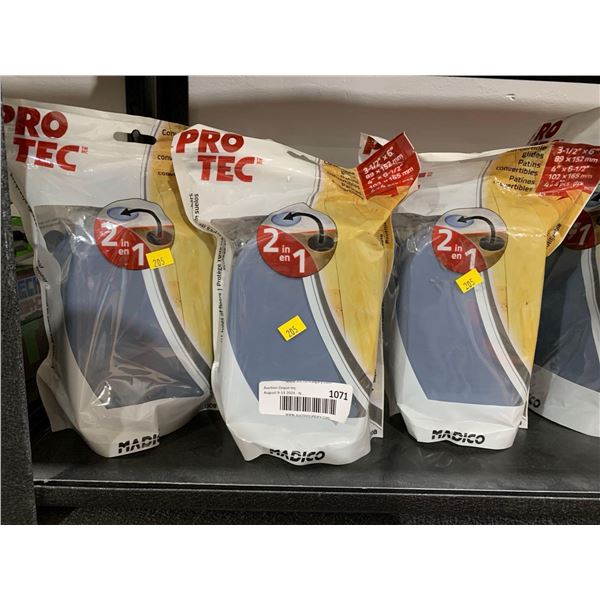 ProTec Madico Convertible Glides Lot of 3