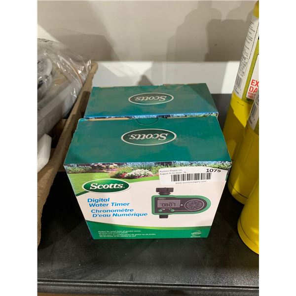 Scotts Digital Water Timer Lot of 2