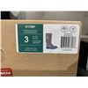 Image 3 : Kamik Waterproof Rubber Boots Stomp Charcoal Blue Size 3