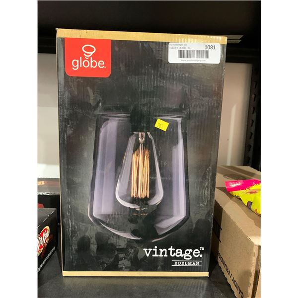 Globe Vintage Edelman Outdoor Flush Mount Light