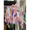 Image 1 : Hurley Multi Color Crop Hoodie Size Medium Youth