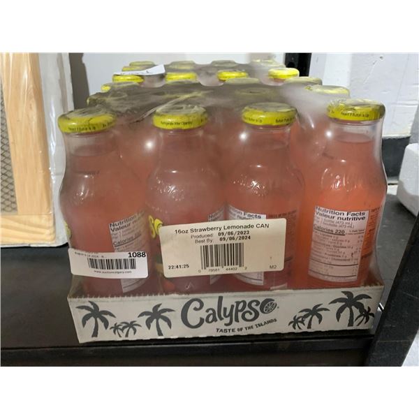 Calypso Strawberry Lemonade 12 x 16oz