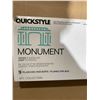 Image 3 : Quickstyle Monument SPC Collection Floating DropLoc Flooring  9 Planks per Box 7"x48"  21.51ft2