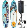 Image 1 : Wavex Inflatable Stand Up Paddle Board | Premium Paddleboard Multiple Accessories | 10'6