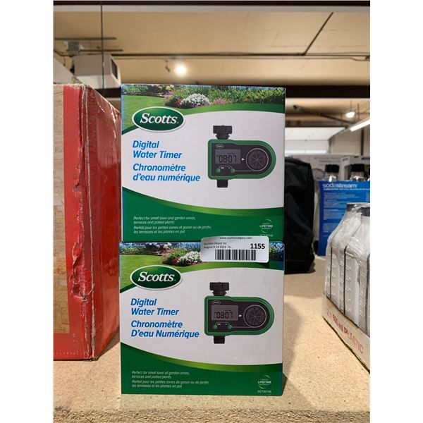 Scotts Digital Water Timer Lot of 2