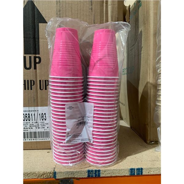Brava Tewin Pack Bright Pink 12oz Cup  12 'x 50pcs