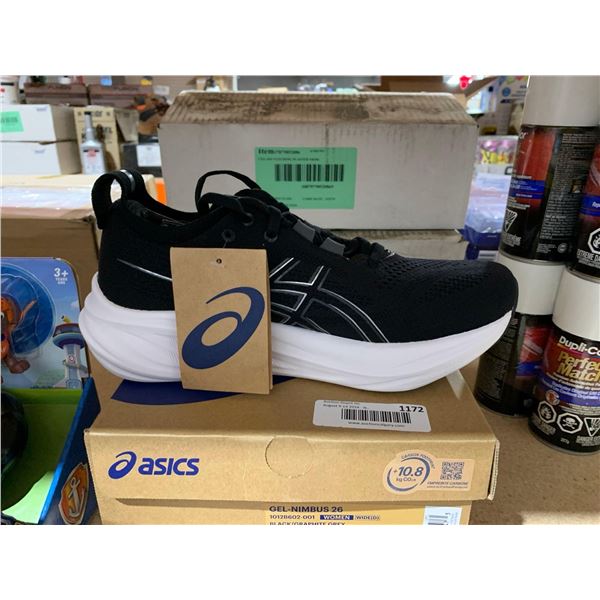 Asics Gel Nimbus 26 Womens Black/Graphite Grey Size 9