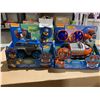 Image 1 : Lot of 2 Paw Patrol AToys Chase's Mission Police Cruiser & Zumas's Hovercraft