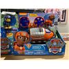 Image 2 : Lot of 2 Paw Patrol AToys Chase's Mission Police Cruiser & Zumas's Hovercraft