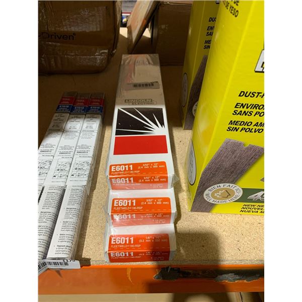 Lincoln Electric E6011 Fleetwood 180-RSP Lot of 3