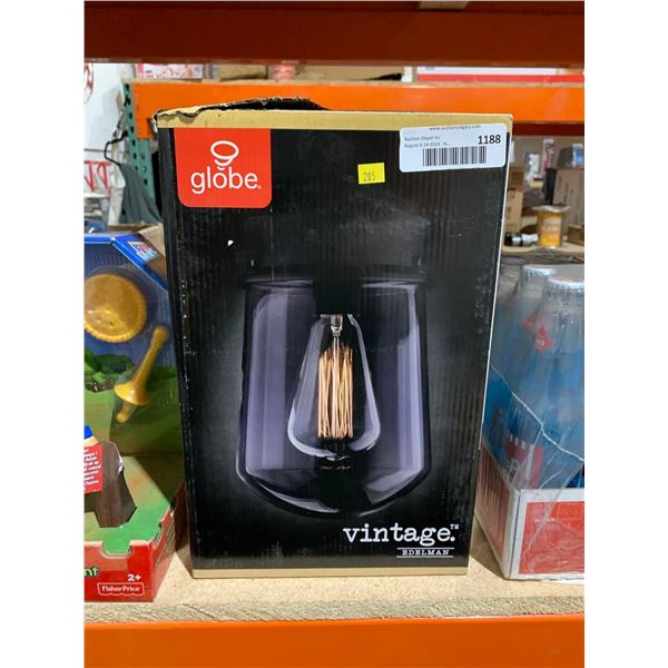 Globe Vintage Edelman Outdoor Flush Mount Light Fixture