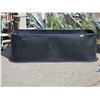Image 1 : Black Plastic Round End Stock Tank 76"x28"