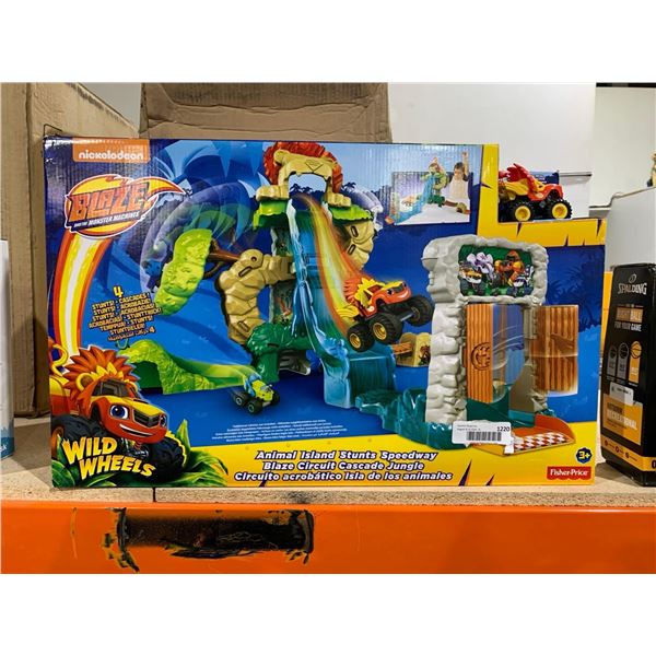 Nickelodeon Blaze And The Monsters Animal Island Stunts Speedway