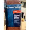 Image 1 : Mastercraft 40 Extra Coarse 3 x 21" Sanding Belts x's 6 Packages