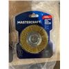 Image 2 : Mastercraft Corse Wire Wheel Brush 1/4"  4" Lot of 2