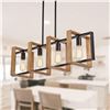 Image 1 : Dining Room Light Fixture Farmhouse Pendant Lights Kitchen Island Rustic Kitchen Light Fixtures 4 Li