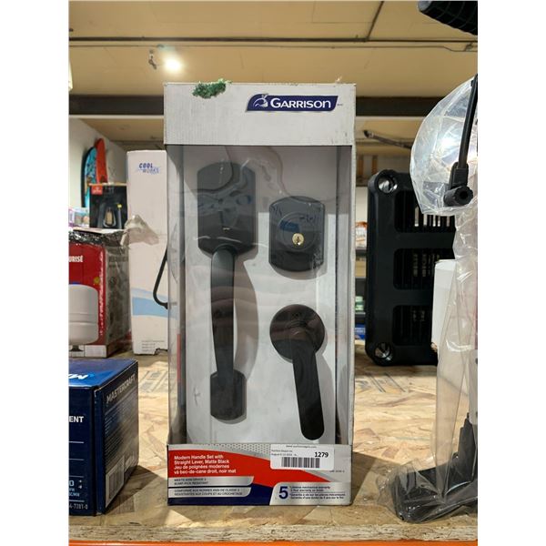 Garrison Security Door Handle Set