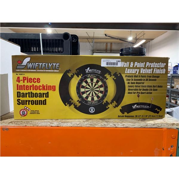 Swiftflyte 4-piece Interlocking Dartboard Surround