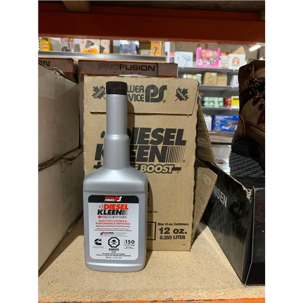 Power Service Diesel Klees Cetane Boost Injector Cleaner & Performance Booster 9x12oz