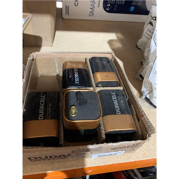 Lot of 6 Duracell 6V Batteries