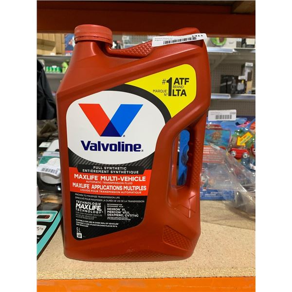 Valvoline Full Synthetic Maxlife Multi-Vehicle Automatic Transmission Fluid 5L