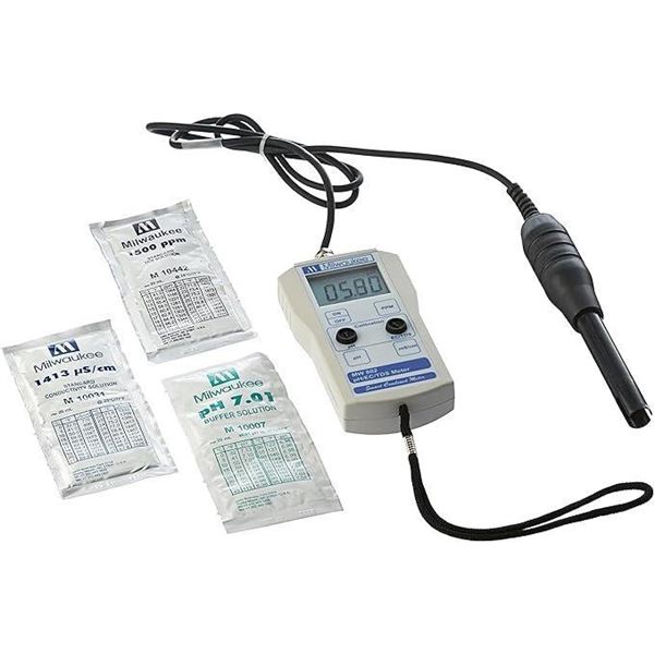 Milwaukee Instruments MW802 Smart PH/EC/TDS Combined Meter