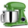 Image 1 : Cooklee SM-1522NM Stand Mixer w/ Dough Hood, Flat Beaters, Wire Whip & Pouring Shield Attachment, Gr