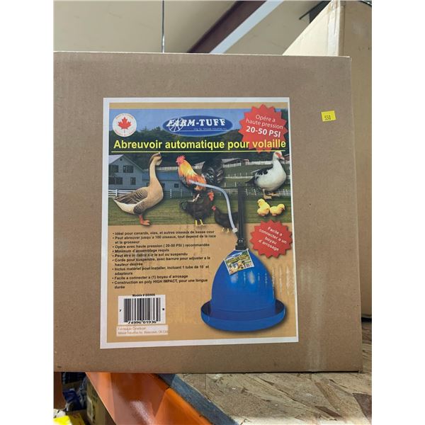 Earm Tough Automatic  Poultry & Game Bird Waterer