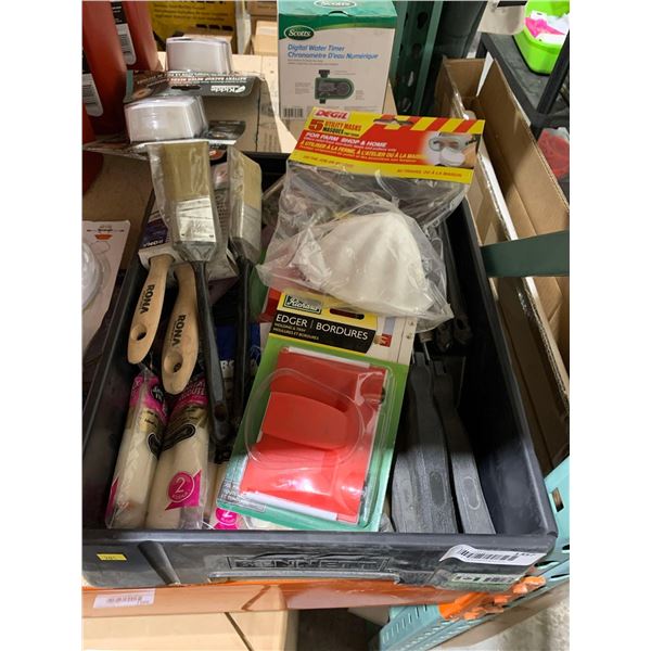 Lot of Assorted Painting Supplies