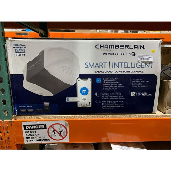 Chamberlain Smart Intelligent Garage Door Opener 1/2 HP