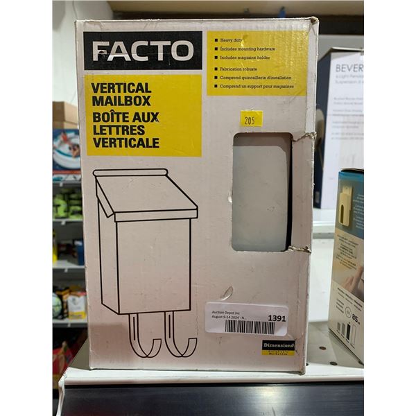 Facto Vertical Mailbox