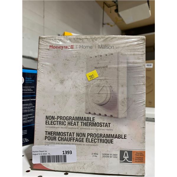 Honeywell Home Non-Programable Electric Heat Thermostat