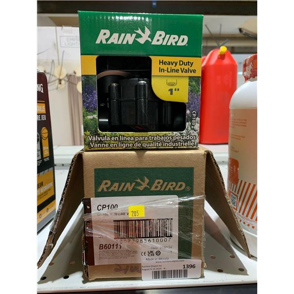 RainBird 1" Heavy Duty In-Line Valve Lot of 5
