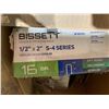 Image 2 : Bissett 1/2" x 2" S-4 Series Medium Crown Staples Open Box