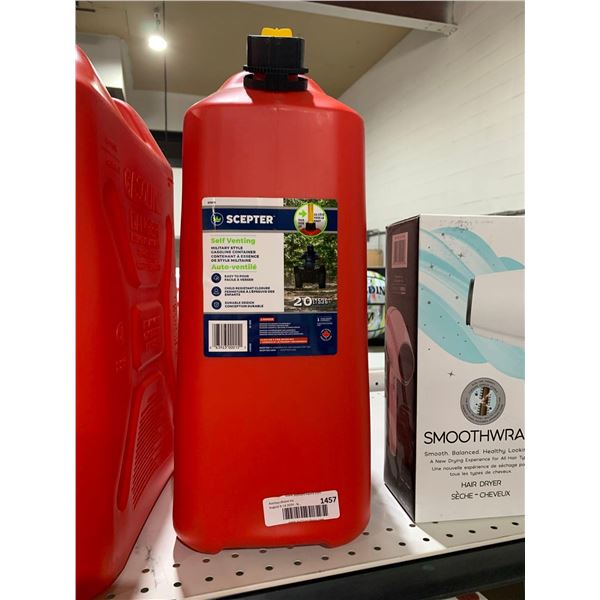 Scepter Self Venting Military Style Gasoline Container 20L