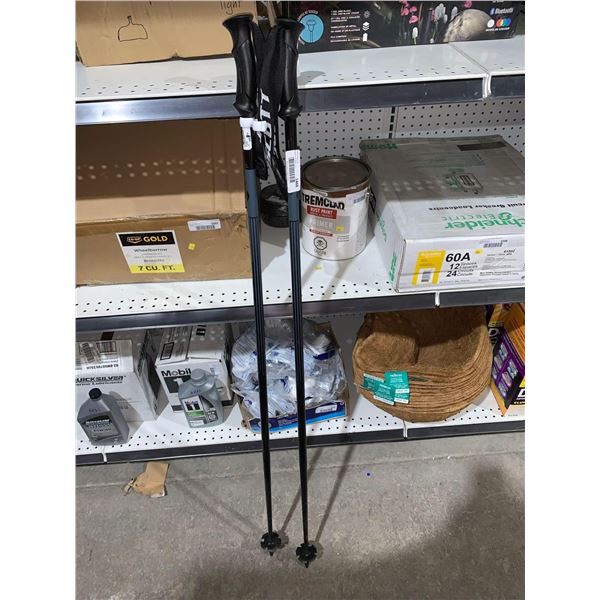 Set of Scott Black Ski Poles Sz 130