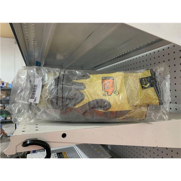 Dexterity Polyurathane Palm Coated Cut Resistant String Knit Gloves 12 Pairs