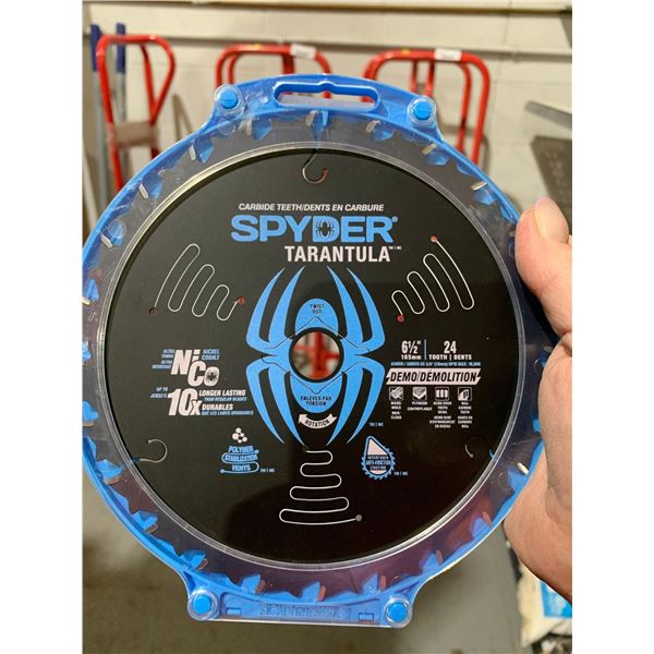 Spyder Tarantula Carbide Teeth 6 1/2"  Blade