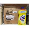 Image 1 : Lysol Power & Fresh Multi-Surface Cleaner Lemon 1.2L x 9