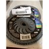 Image 2 : Maximum Zirconium Oxide Flap Disc 40 Coarse 5" Type 29 5/8"-11 Lot of 3