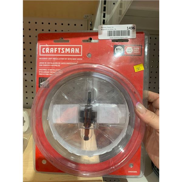 Craftsman Recessed Light Installation Kit With Dust Cover